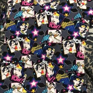 Wonder Woman scrub top